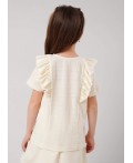 CLE Джемпер дев. 867396/15кжв, молочный