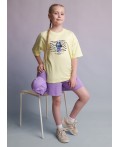 CLE Футболка дев. 866885/15кд_п, св.жёлтый