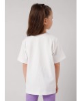 CLE Футболка дев. 867403/15г_п, белый