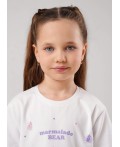 CLE Футболка дев. 867403/15г_п, белый