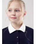 CLE Джемпер дев. 757109у школа, т.синий