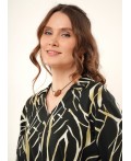 CLE Платье жен. 267217/208ззн, т.коричневый/св.бежевый