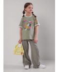 CLE Футболка дев. 867435/17кд_п, хаки