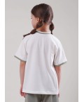 CLE Футболка дев. 867435/17кд_п, молочный