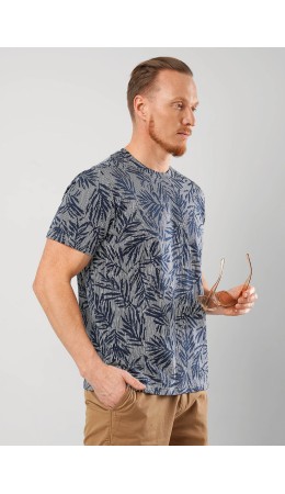 CLE Футболка муж. 562364/20кдн, т.синий/белый