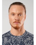 CLE Футболка муж. 562364/20кдн maxi(макси), т.синий/белый