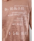 CLE Футболка муж. 562382/17о_п, св.коричневый