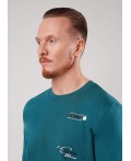 CLE Футболка муж. 562650/19кд maxi(макси)_п2, т.зелёный