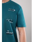 CLE Футболка муж. 562650/19кд maxi(макси)_п2, т.зелёный