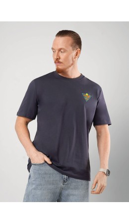 CLE Футболка муж. 562650/19кд_п1, т.серый