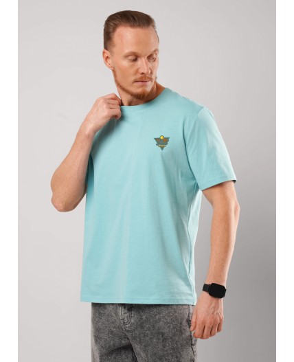 CLE Футболка муж. 562650/19кд_п1, св.бирюзовый