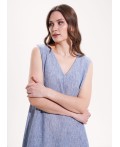CLE Платье жен. 263323/217пк, джинсовый