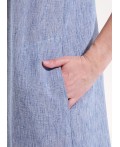 CLE Платье жен. 263323/217пк, джинсовый