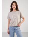 CLE Футболка жен. 266710кк_п, оливковый