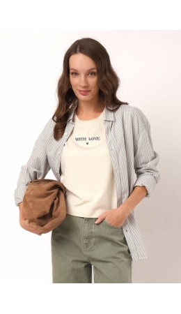 CLE Футболка жен. 266710кк_п1, молочный