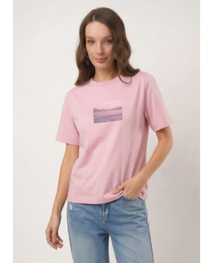 CLE Футболка жен. 267142кк_п, св.розовый
