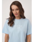 CLE Футболка жен. 267143кк_п, св.голубой