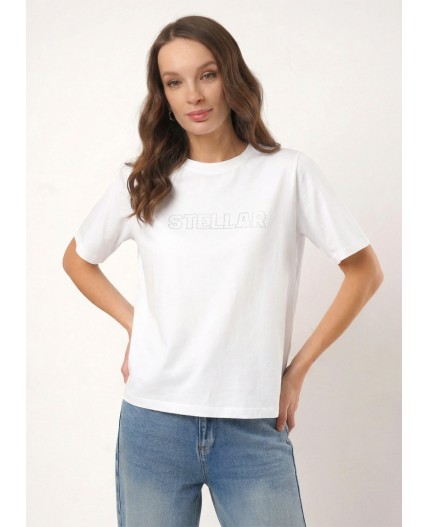 CLE Футболка жен. 267143кк_п, молочный