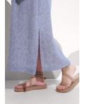 CLE Юбка жен. 263324/217пк, джинсовый
