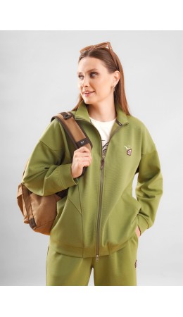 CLE LJ16-100 Куртка жен. Долина, зелёный