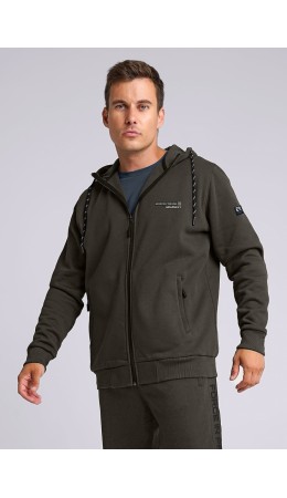 CLE Куртка муж. 432208/15фф_п, т.зелёный