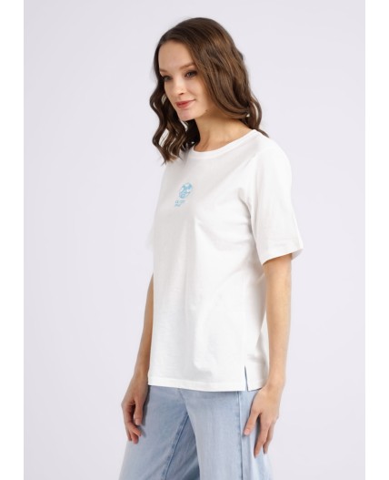 CLE Футболка жен. 246135кк_п, молочный