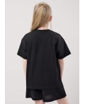 CLE Футболка дев. 857025/16з_п, чёрный