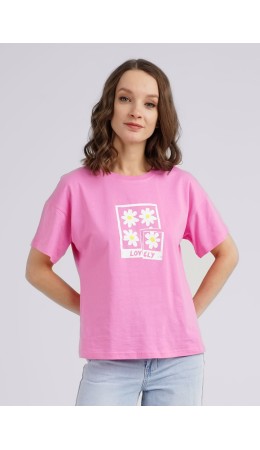 CLE Футболка жен. 246179кк_п, розовый