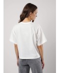 CLE Футболка жен. 256678кк_п, молочный