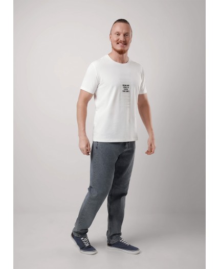 CLE Футболка муж. 552302/09г maxi(макси)_п, молочный