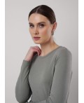CLE Фуфайка жен. 256767/163рп, хаки/т.хаки