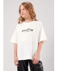CLE Футболка дев. 757264/26г_п, молочный