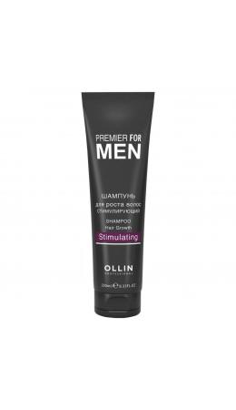 Ollin Шампунь стимулирующий рост волос / Premier For Men, 250 мл