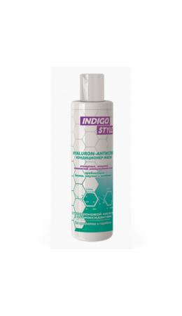 Indigo Кондиционер-маска антиспам для волос с гиалуроновой кислотой, 200 мл