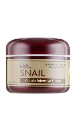 Ekel Крем для лица с экстрактом муцина улитки / Ample Intensive Cream Snail, 100 мл