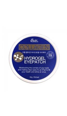 Ekel Увлажняющие гидрогелевые патчи с коллагеном / Collagen Hydrogel Eye Patch, 90 мл