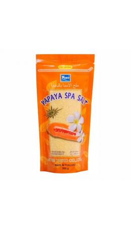 Siam Yoko Солевой скраб для тела с экстрактом папайи / Spa Salt Papaya, 300 г