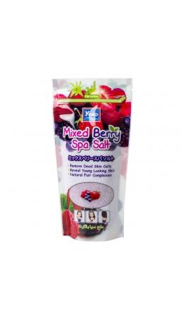 Siam Yoko Солевой скраб для тела ягодный микс / Mixed Berry Spa Salt, 300 г