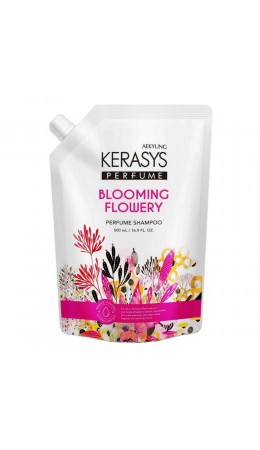 KeraSys Шампунь для волос парфюмированный Флер (запаска) / Perfume Shampoo Blooming & Flowery, 500 мл