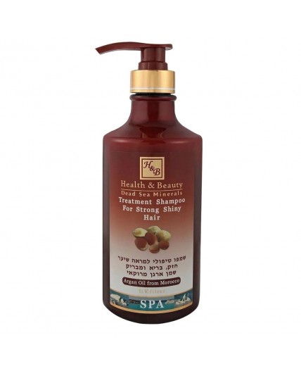 Health & Beauty Шампунь укрепляющий для здоровья и блеска волос с маслом арганы, 780 мл
