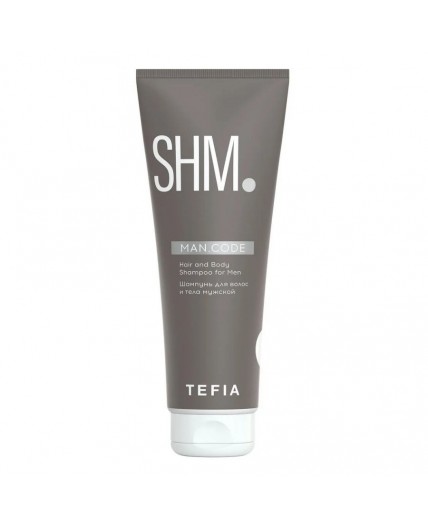 TEFIA Man.Code Шампунь для волос и тела мужской / Hair and Body Shampoo for Men, 285 мл