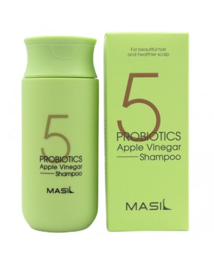 Masil Шампунь для волос от перхоти с яблочным уксусом / 5 Probiotics Apple Vinegar Shampoo, 150 мл