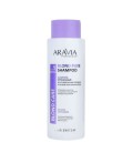 Aravia Шампунь оттеночный для холодных оттенков блонд / Blond Pure Shampoo, 400 мл