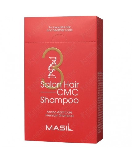 Masil Шампунь для волос восстанавливающий с аминокислотами / 3 Salon Hair CMC Shampoo, 20 шт. х 8 мл