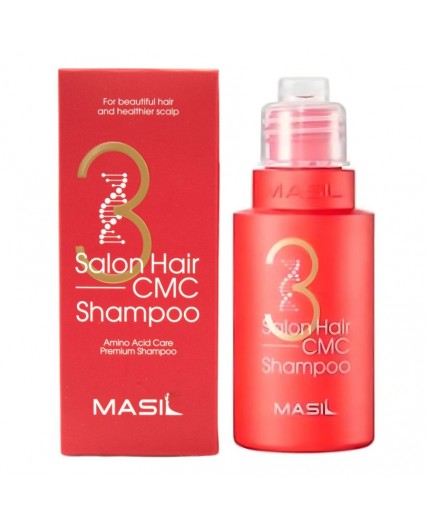 Masil Шампунь для волос восстанавливающий с аминокислотами / 3 Salon Hair CMC Shampoo, 50 мл