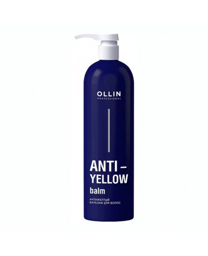 Ollin Антижелтый бальзам для волос / Anti-Yellow Balm, 500 мл