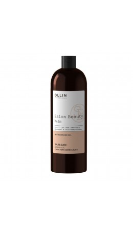 Ollin Бальзам для волос с маслом семян льна / Salon Beauty, 1000 мл
