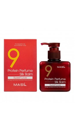 Masil Бальзам для волос несмываемый с протеинами / 9 Protein Perfume Silk Balm Sweet Love, 180 мл