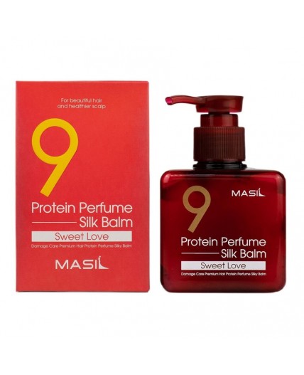 Masil Бальзам для волос несмываемый с протеинами / 9 Protein Perfume Silk Balm Sweet Love, 180 мл