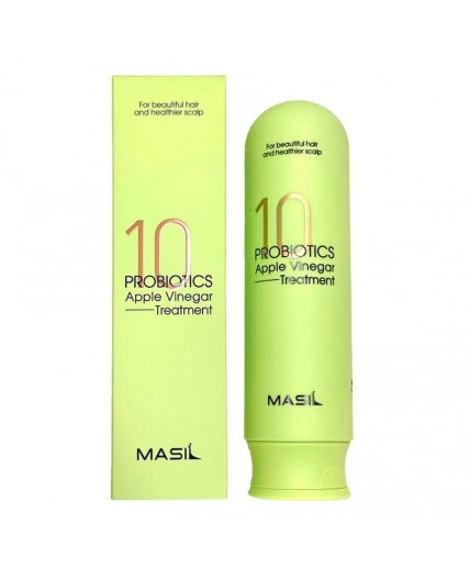 Masil Бальзам-маска для волос от перхоти с яблочным уксусом / 10 Probiotics Apple Vinegar Treatment, 300 мл